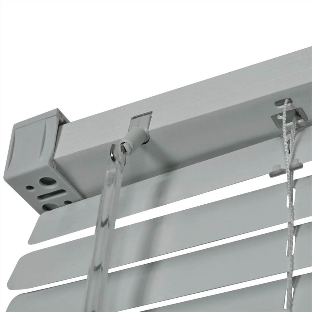 Window Blinds Aluminium 120x160 cm Silver