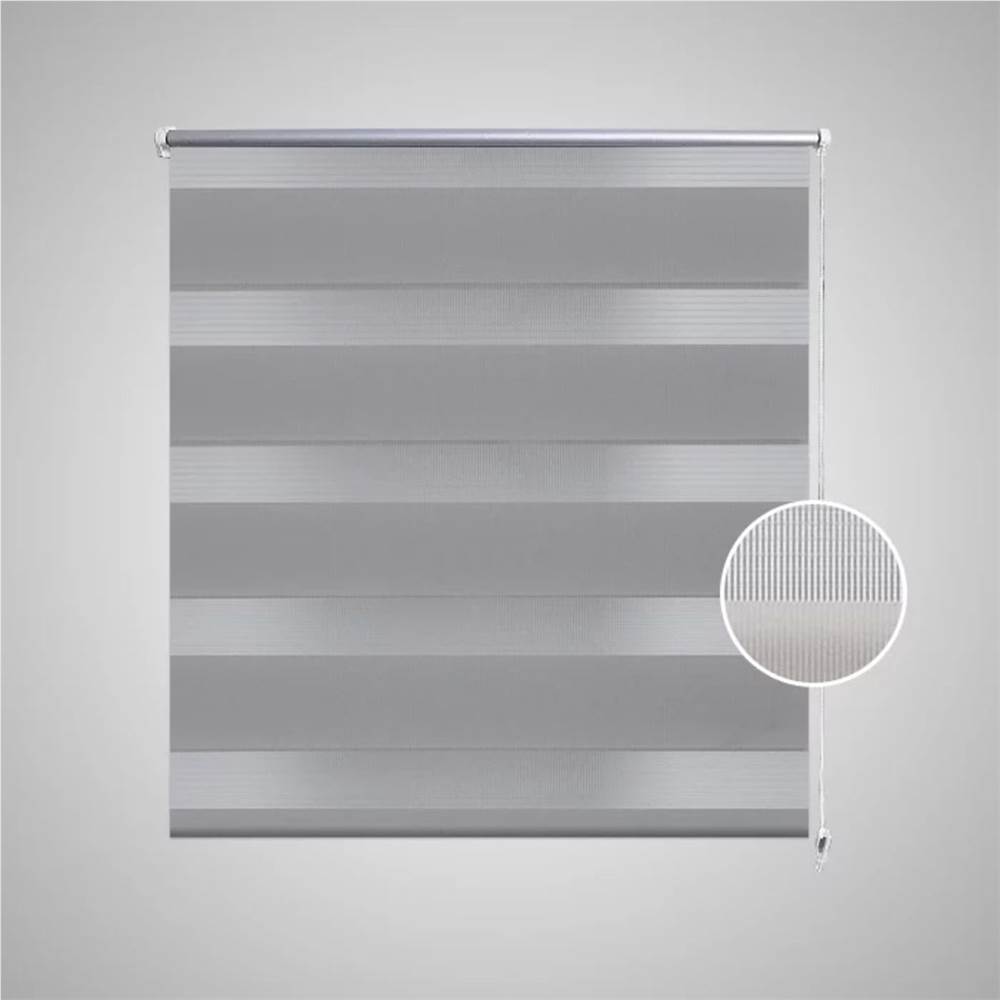 Zebra Blind 120 x 230 cm Grey