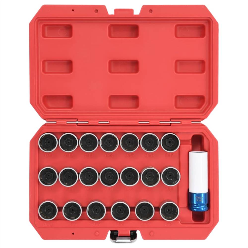 21 Piece Wheel Lock Tool Set for BMW
