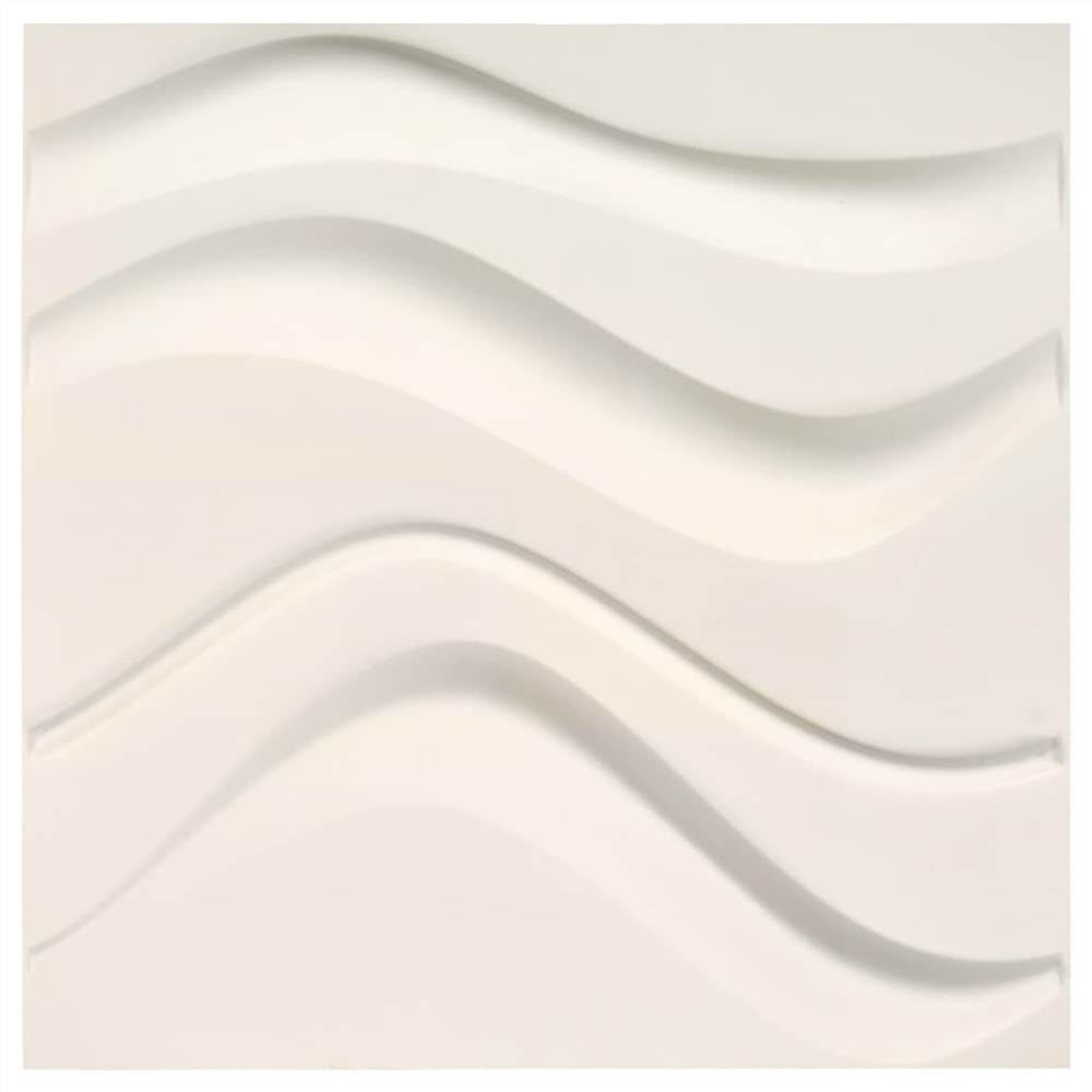 24 pcs Wall Panels 3D 0.5x0.5 m 6 m²