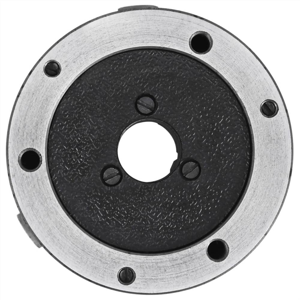 3 Jaw Self-Centering Lathe Chuck 100 mm Steel