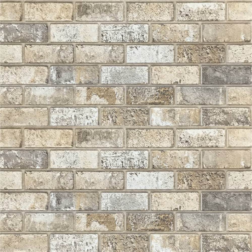 3D Wall Panels with Sand Brick Design 11 pcs EPS
