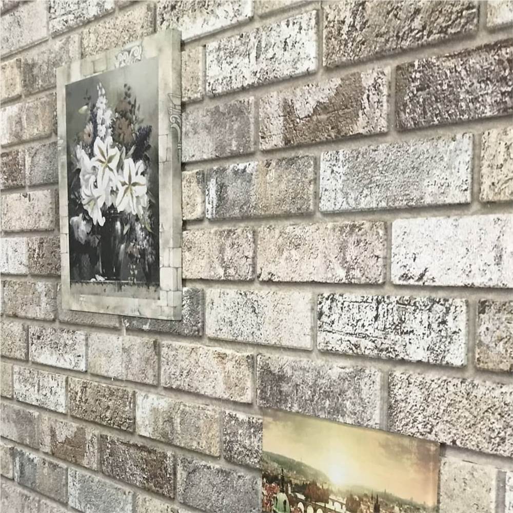 3D Wall Panels with Sand Brick Design 11 pcs EPS