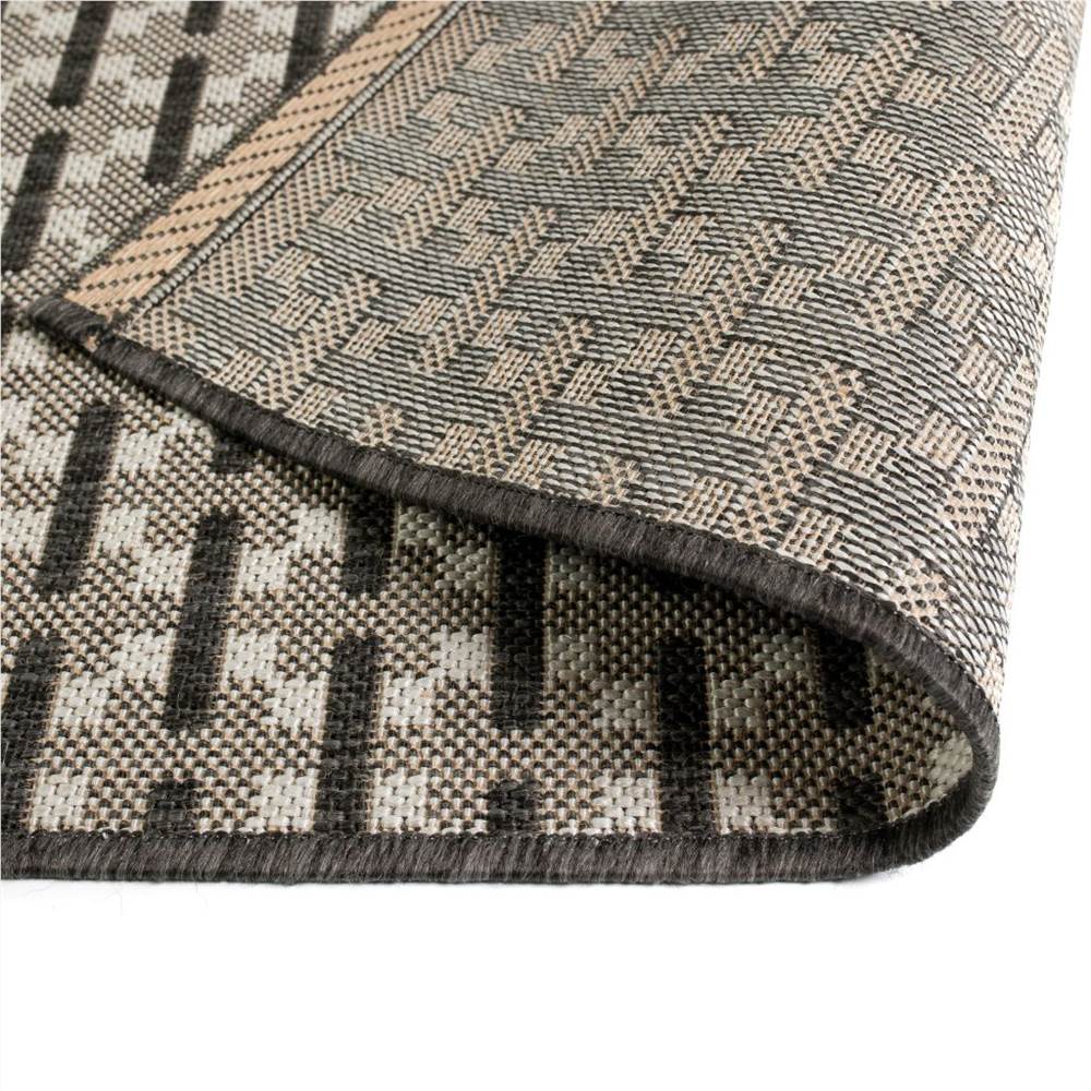 Area Rug Sisal Look Indoor/Outdoor 80x150 cm Square
