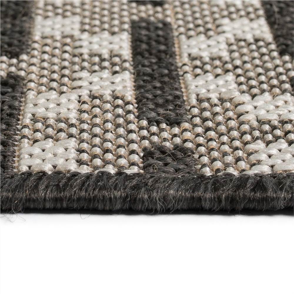 Area Rug Sisal Look Indoor/Outdoor 80x150 cm Square