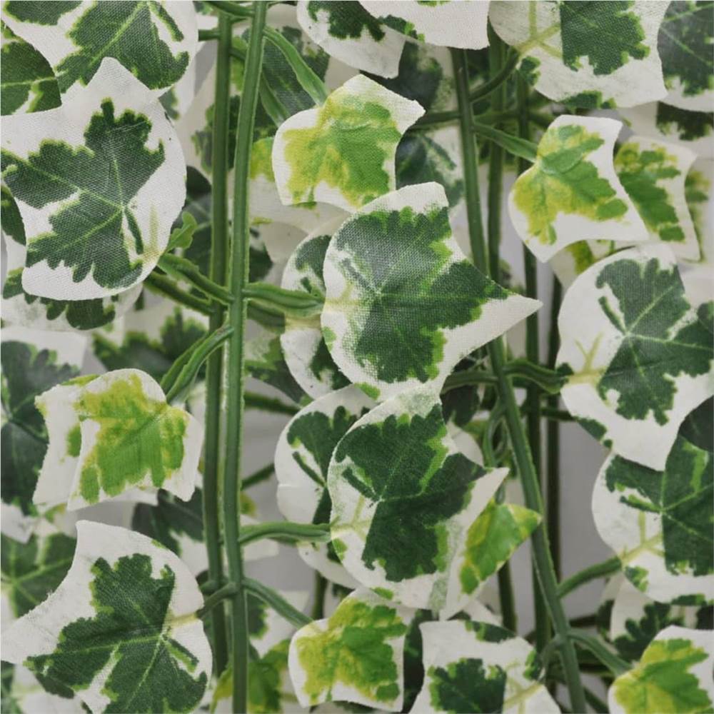 Artificial Ivy Bushes 4 pcs Variegated 90 cm