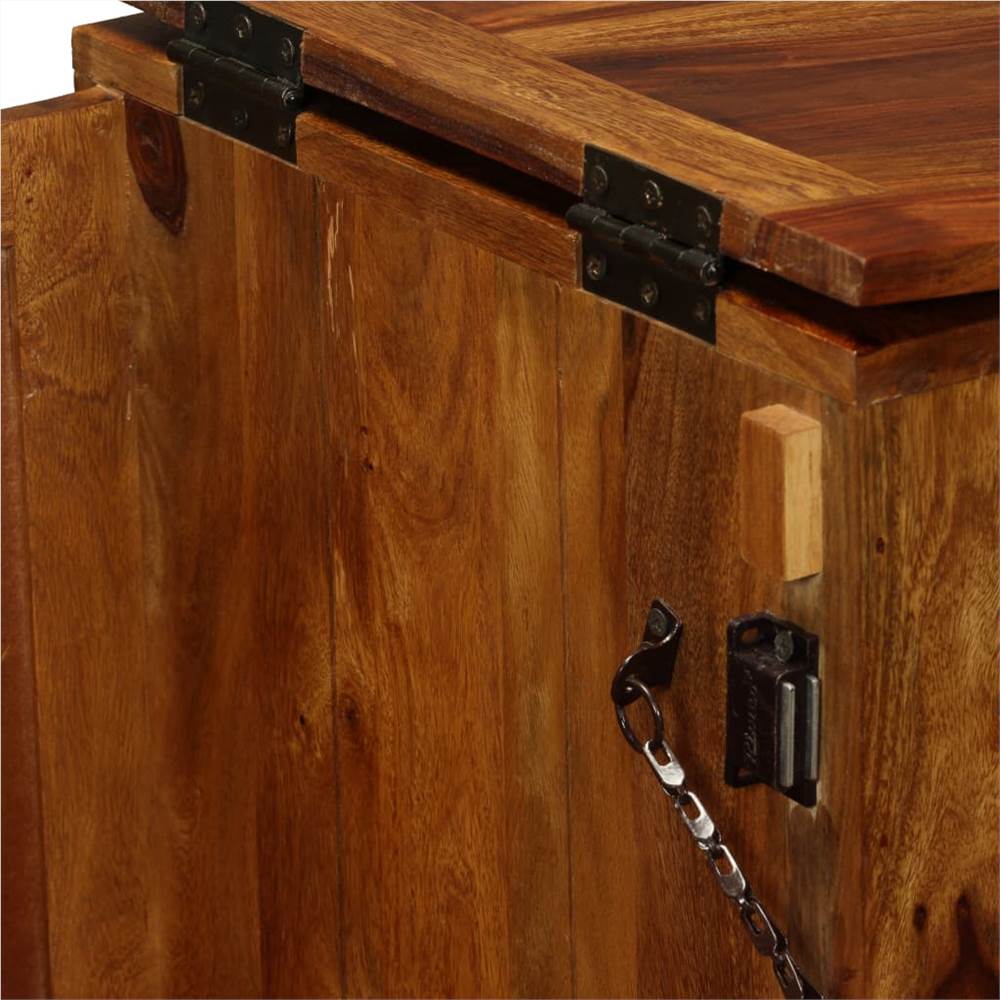 Bar Cabinet Solid Sheesham Wood 85x40x95 cm