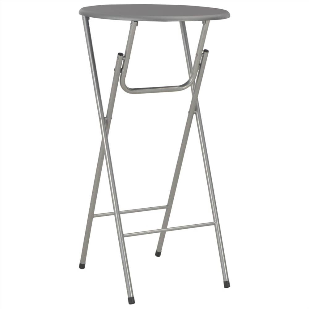 Bar Tables 4 pcs Anthracite 60x112 cm MDF