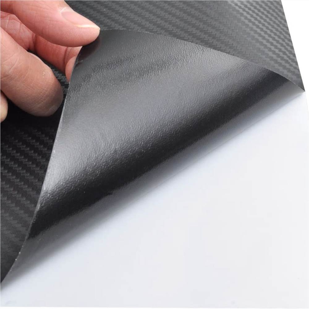 Carbon Fiber Vinyl Car Film 3D Black 152 x 500 cm