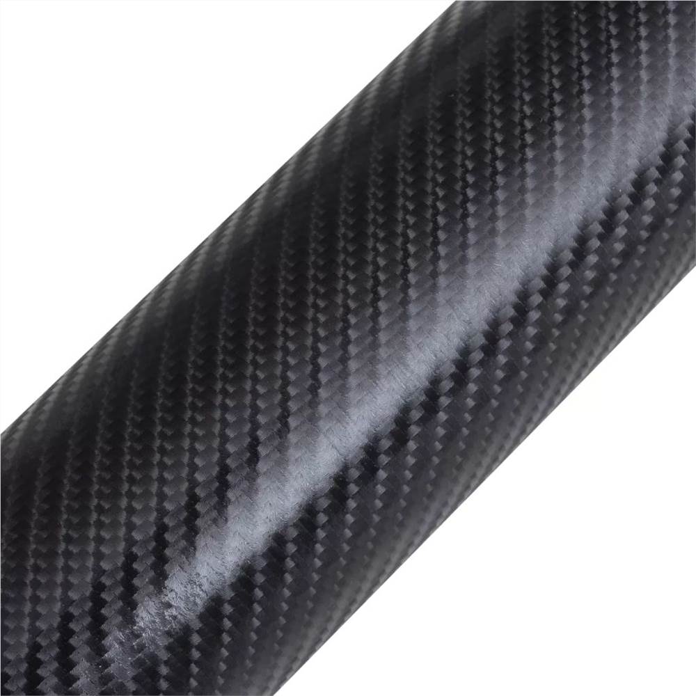 Carbon Fiber Vinyl Car Film 4D Black 152 x 500 cm