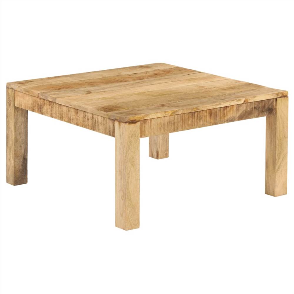 Coffee Table 80x80x40 cm Solid Mango Wood