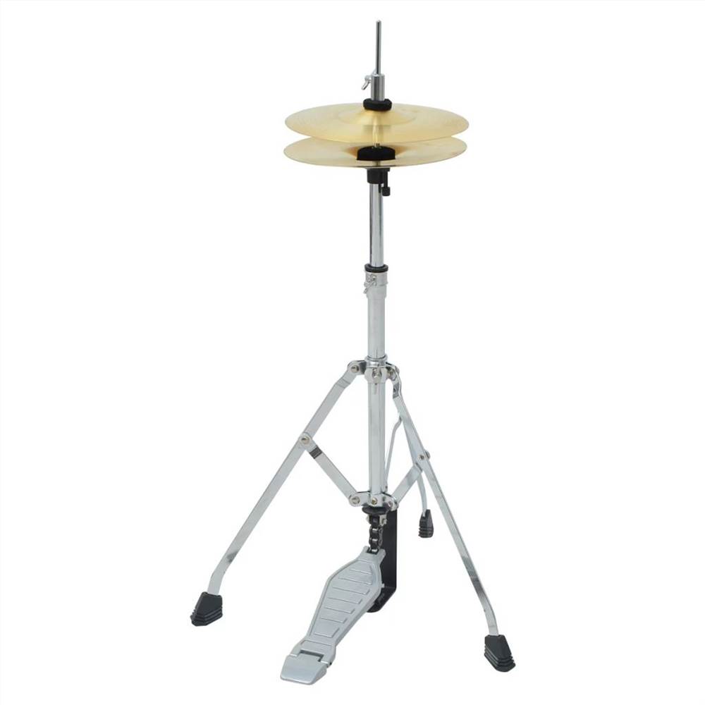 Complete Drum Kit Powder-coated Steel Blue Junior