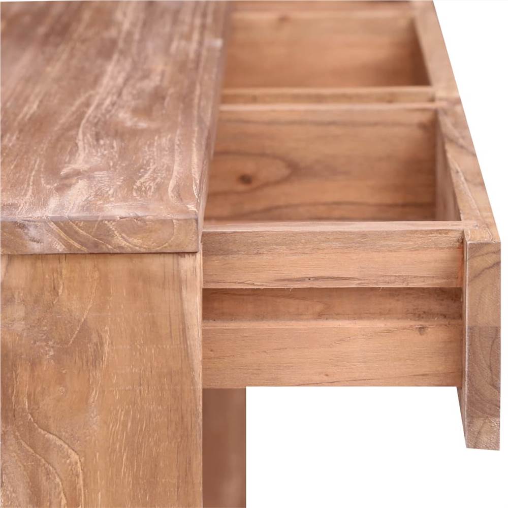 Console Table 110x35x75 cm Solid Teak Wood