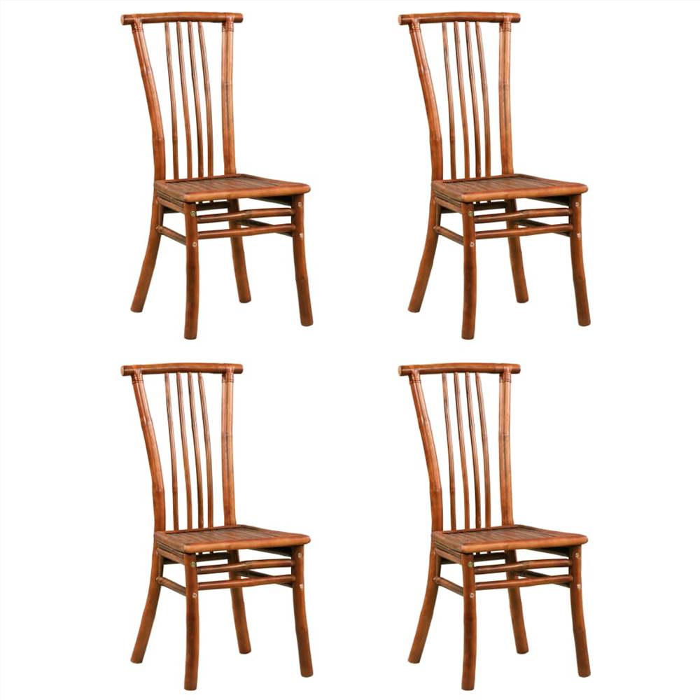 Dining Set 5 Pieces Bamboo