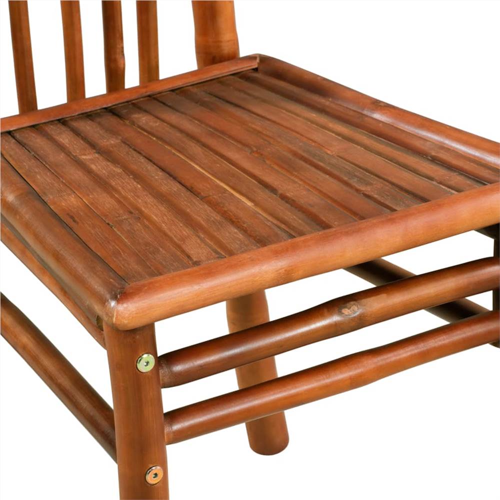 Dining Set 5 Pieces Bamboo