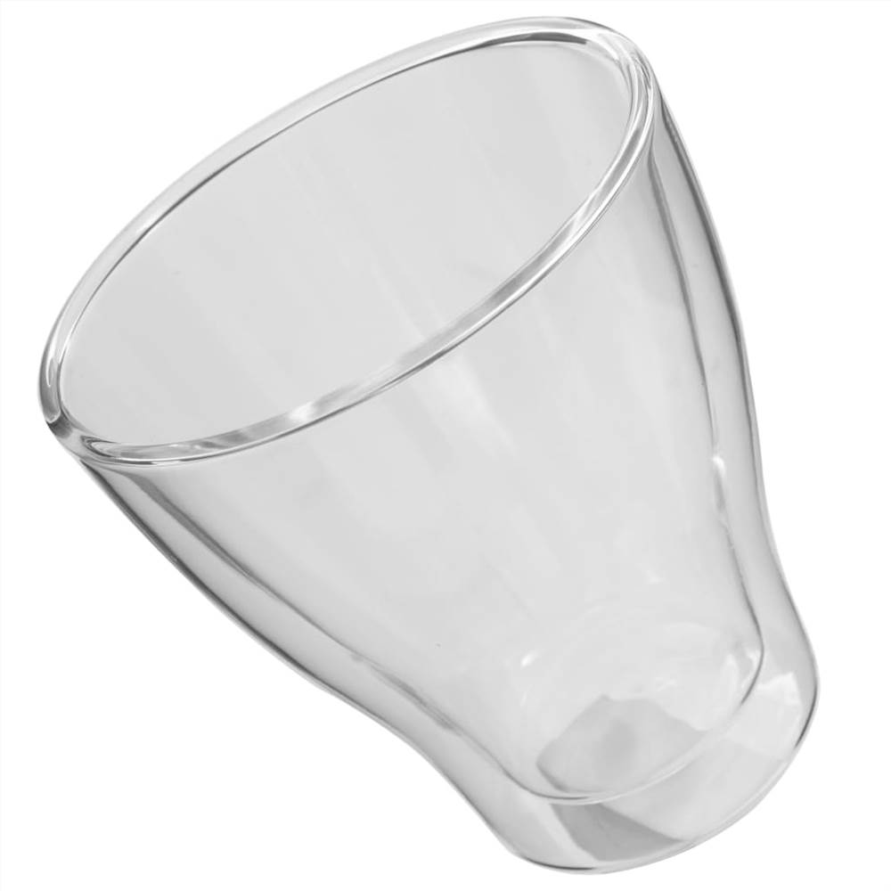 Double Wall Latte Macchiato Glasses 6 pcs 280 ml