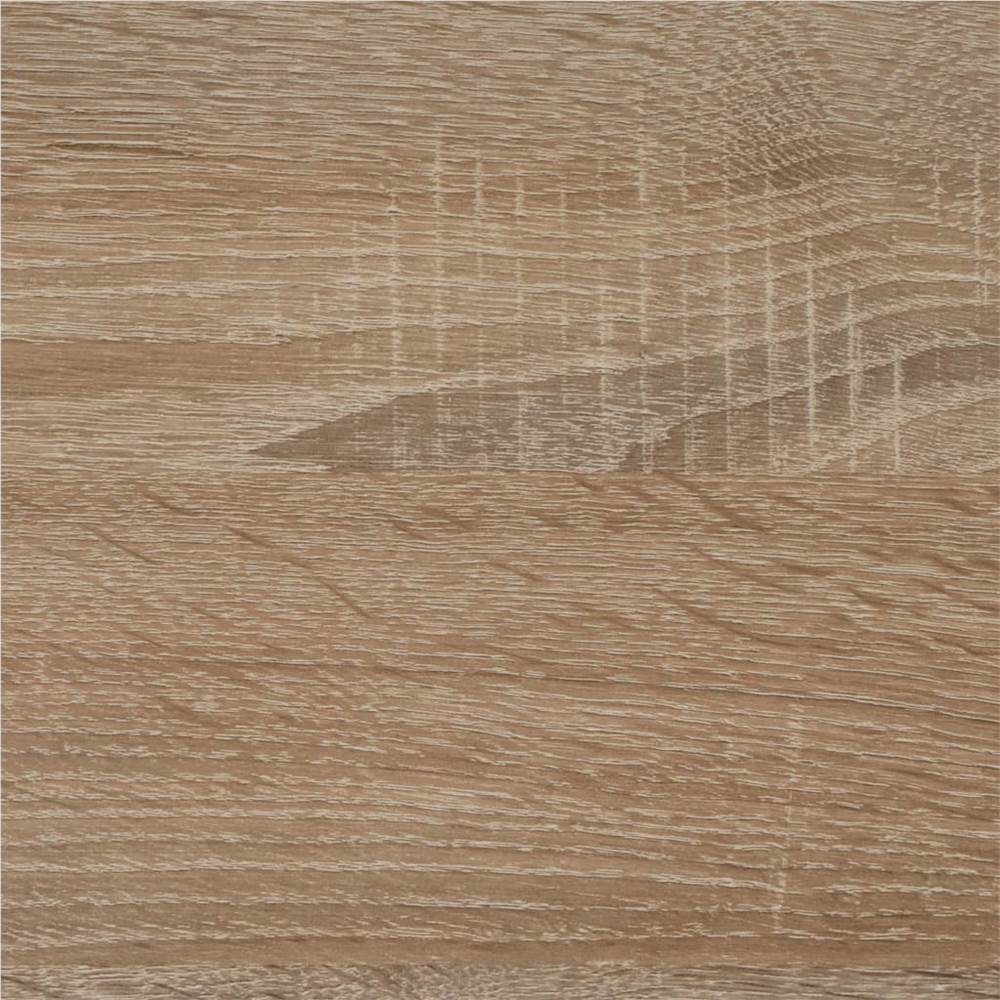 FMD Wall-mounted Shelf Rectangular with 8 Compartments Oak Tree