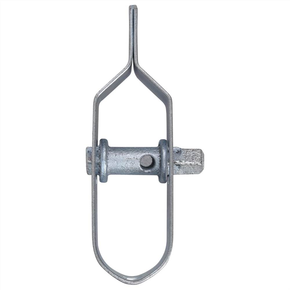 Fence Wire Tensioners 5 pcs 90 mm Steel Black