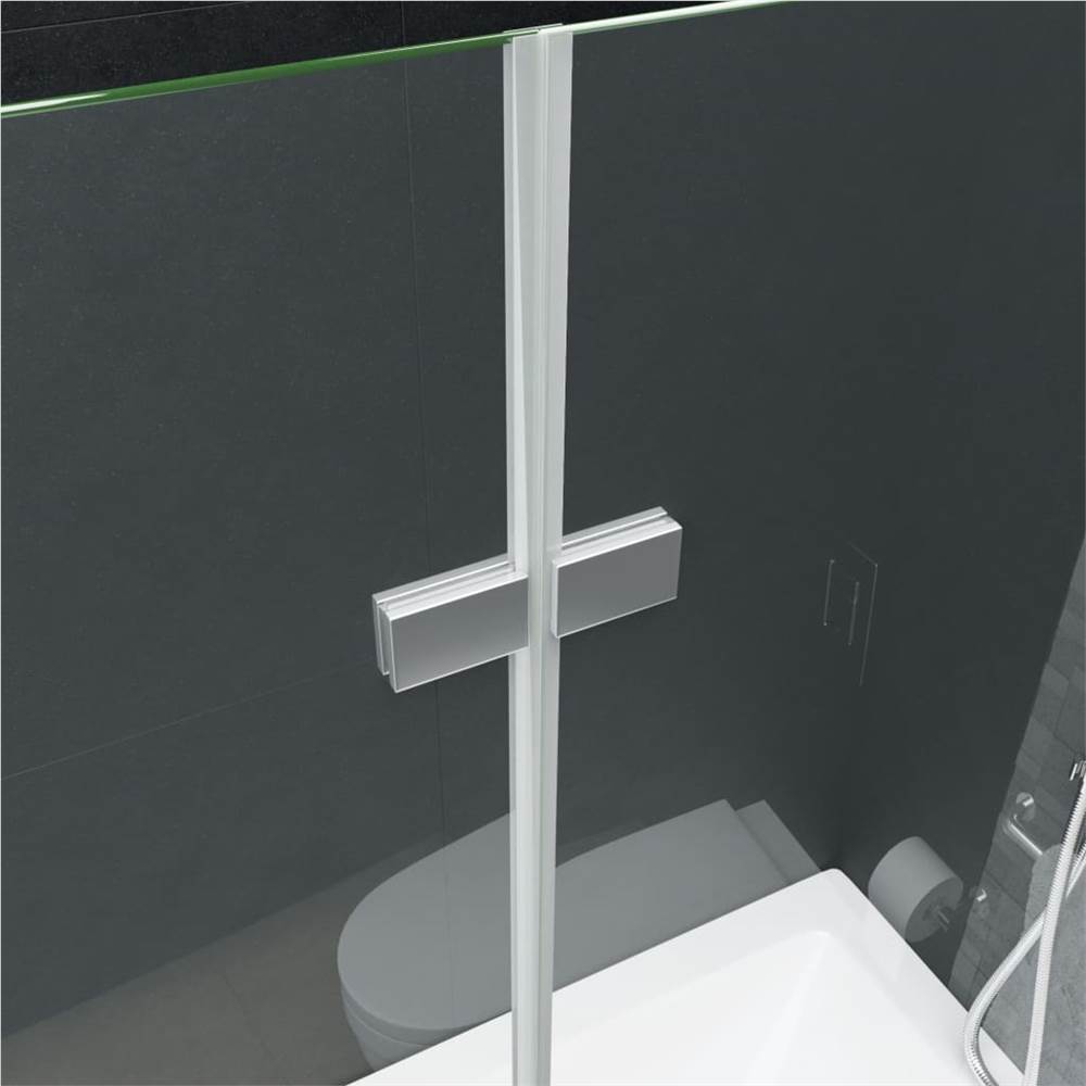 Folding Shower Enclosure 2 Panels ESG 120x140 cm