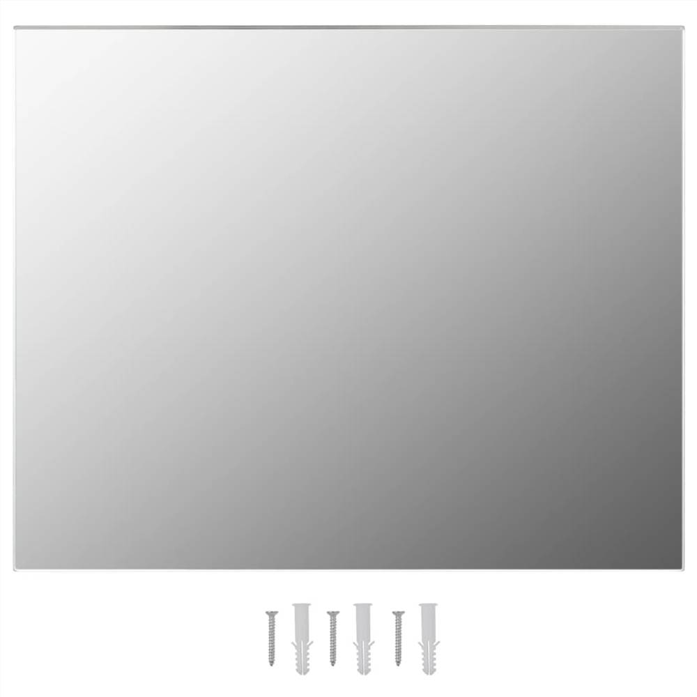 Frameless Mirror 100x60 cm Glass