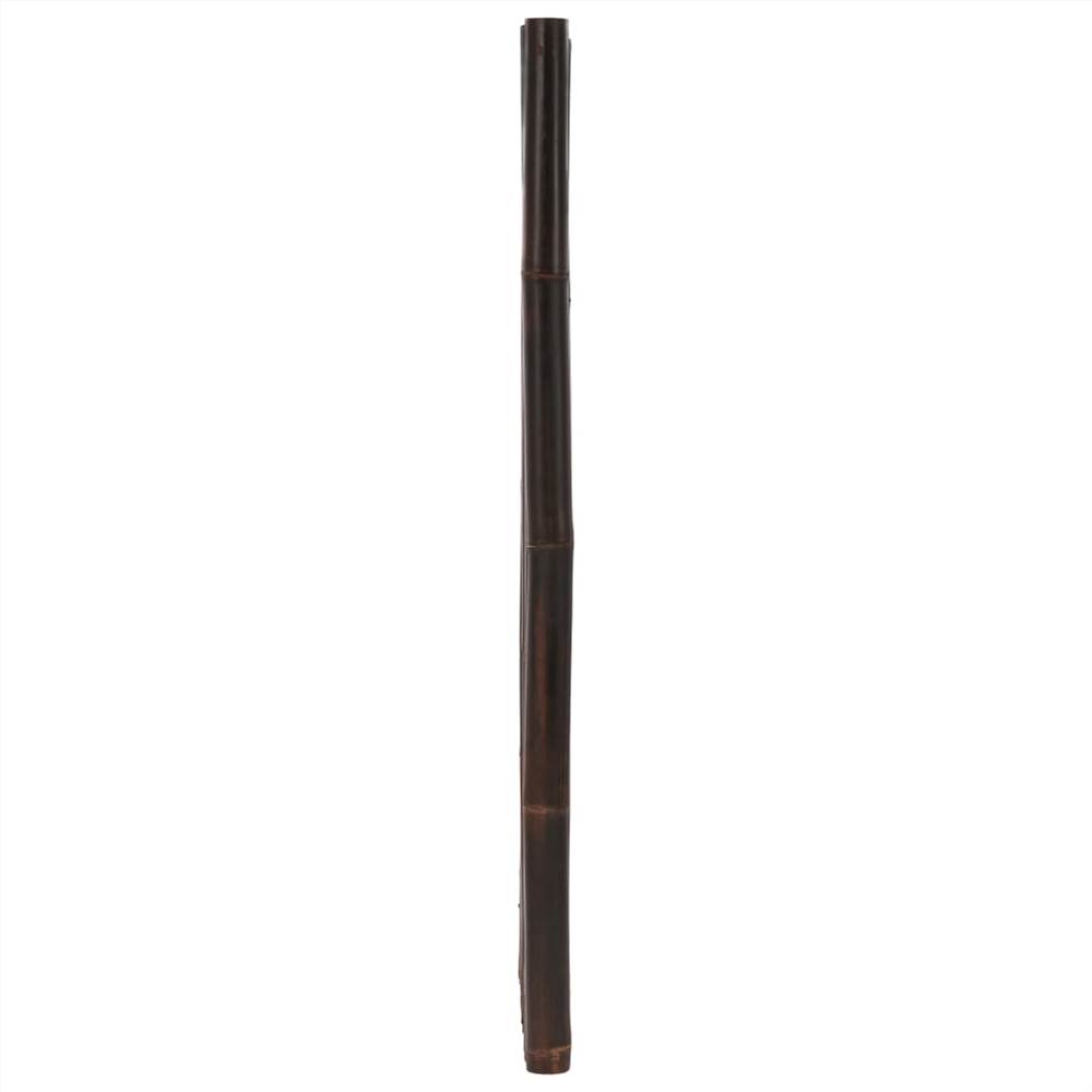 Garden Fence Panel Bamboo 90x170 cm Dark Brown