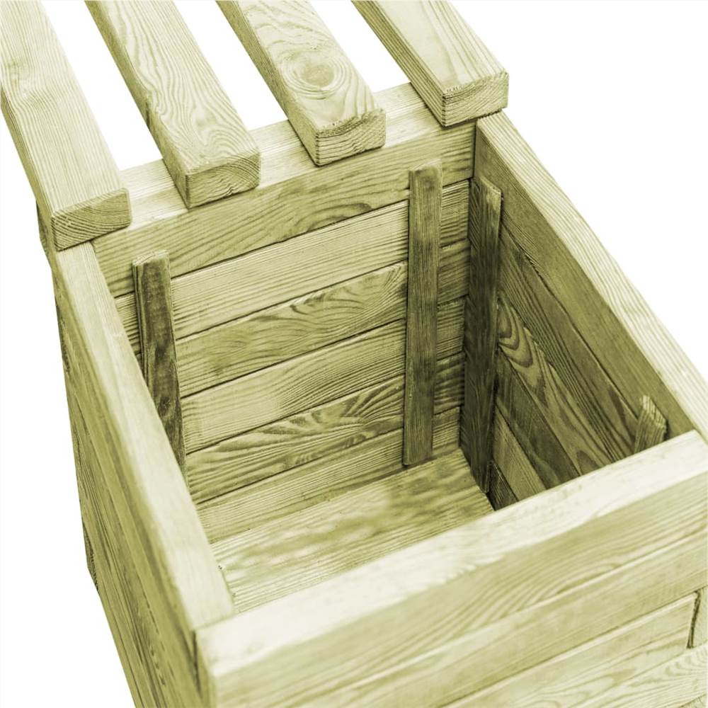 Garden Planter Bench Impregnated Pinewood