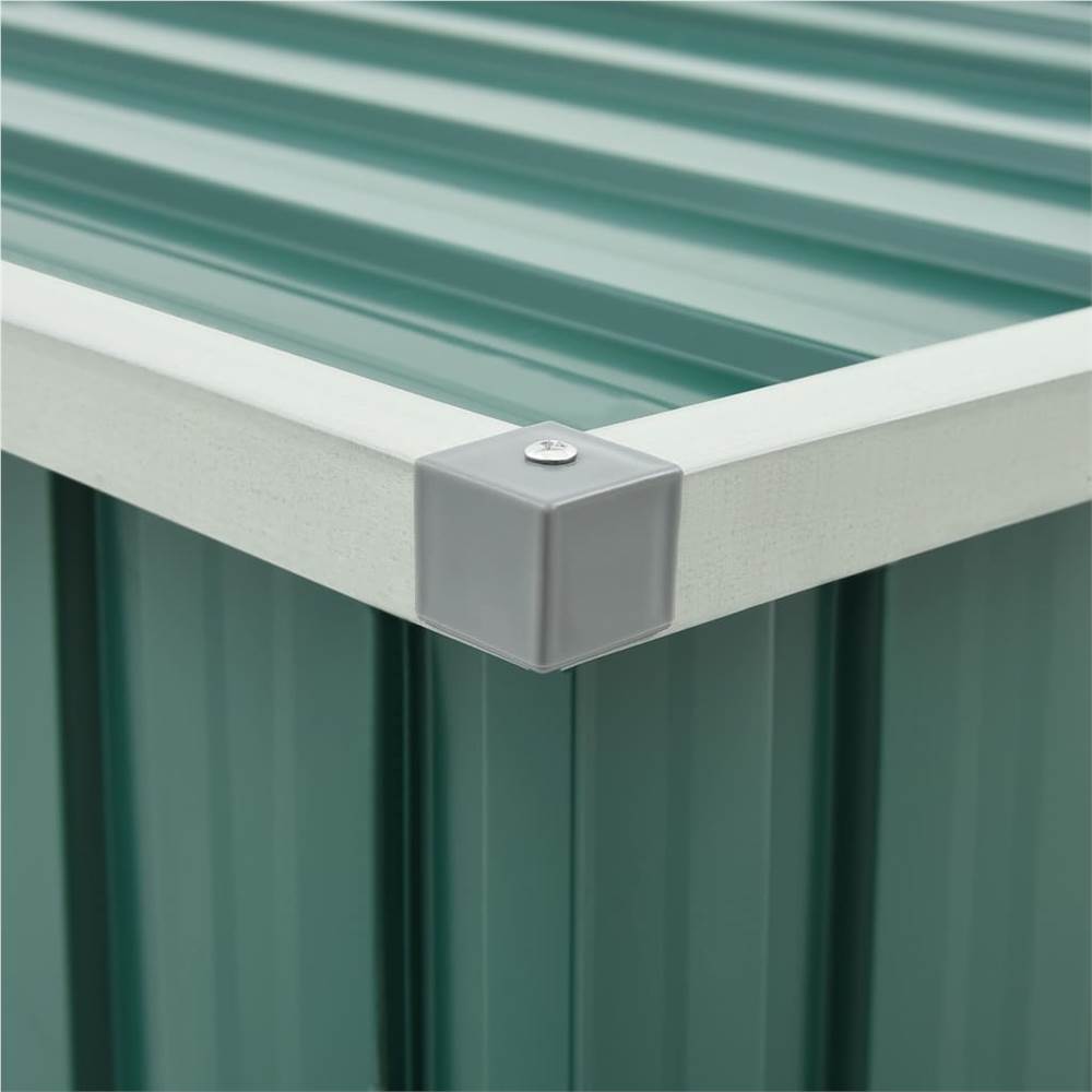 Garden Storage Box Green 149x99x93 cm