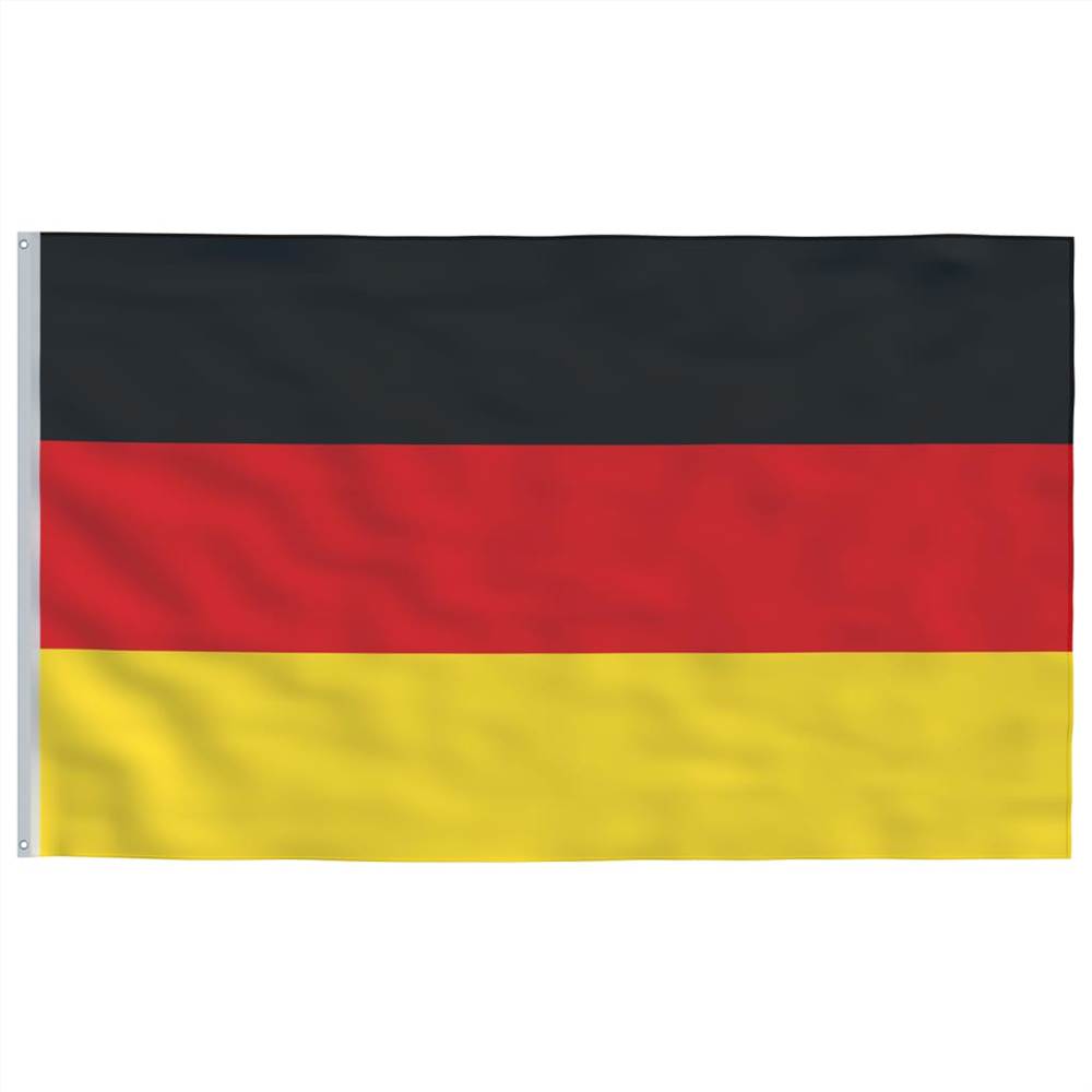 Germany Flag and Pole Aluminium 6,2 m