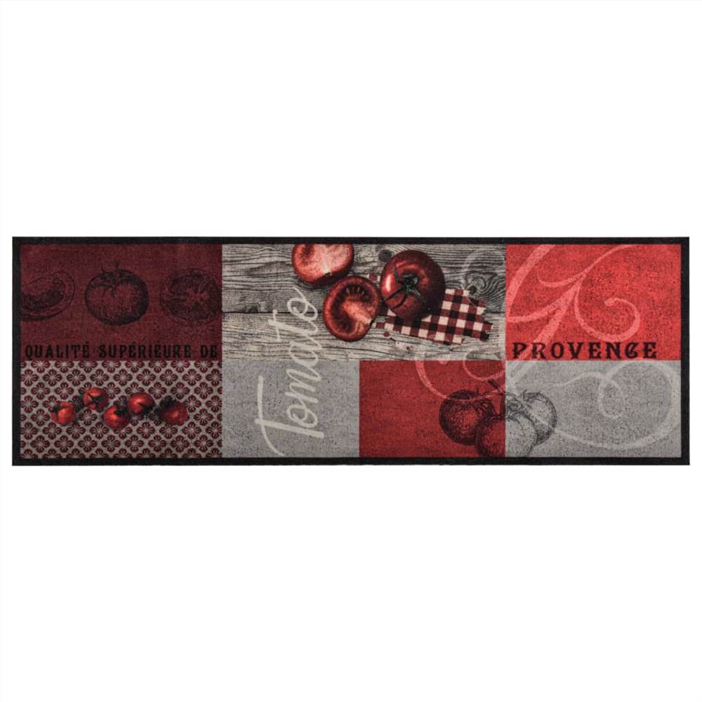 Kitchen Floor Mat Washable Tomato 45x150 cm