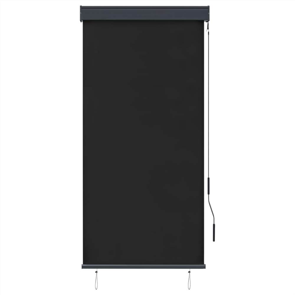 Outdoor Roller Blind 80x250 cm Anthracite