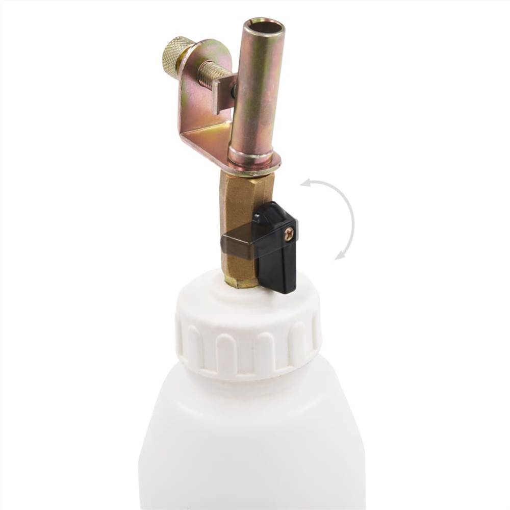 Pneumatic Brake Bleeder Extractor Pump with Filler Bottle 2 L