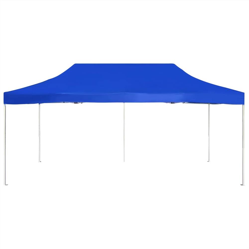 Professional Folding Party Tent Aluminium 6x3 m Blue