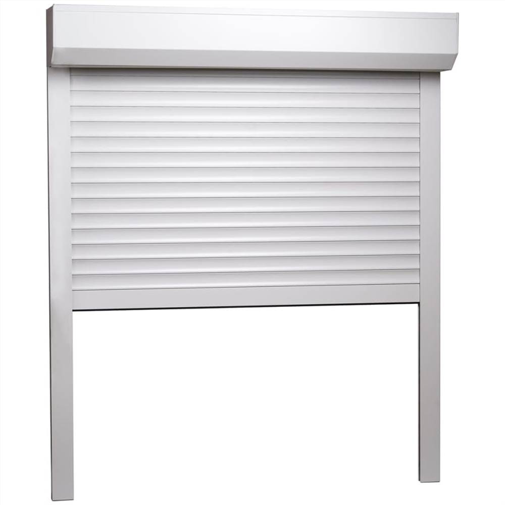 Roller Shutter Aluminium 80x100 cm White