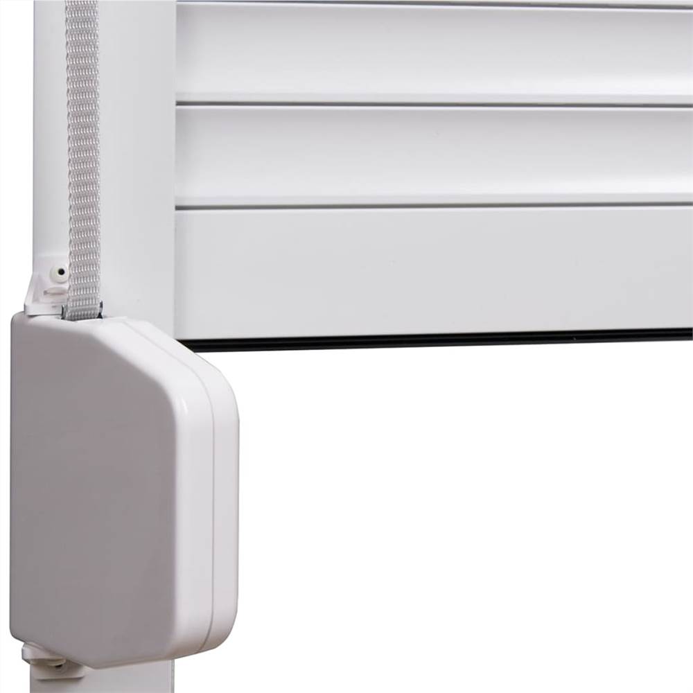 Roller Shutter Aluminium 80x100 cm White