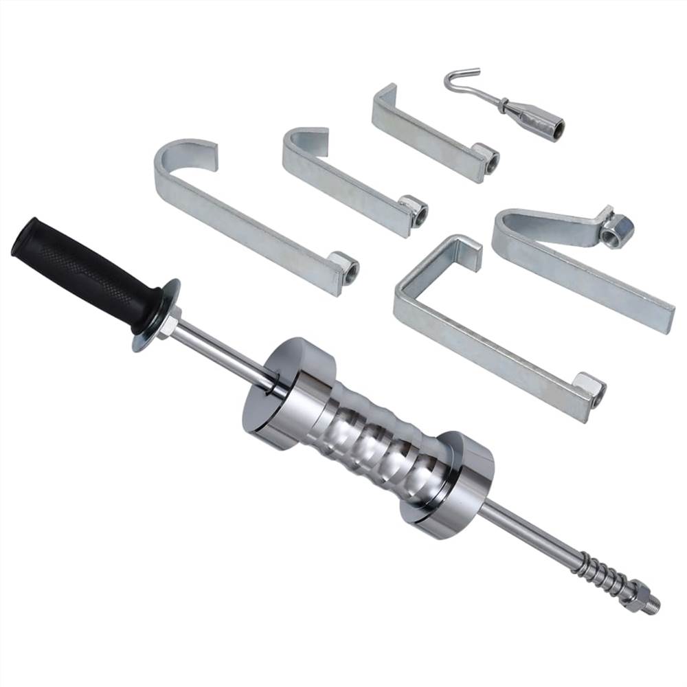 Slide Hammer with Hooks 73 cm Carbon Steel