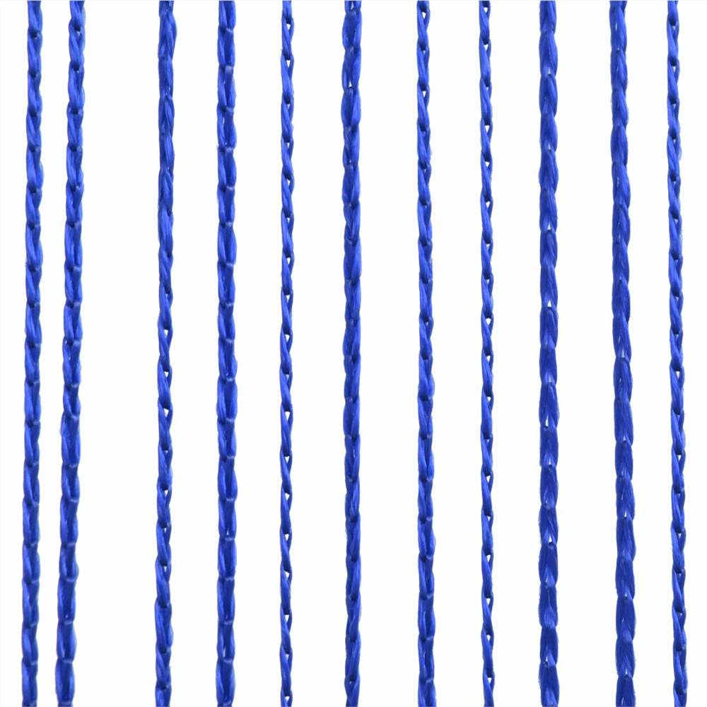 String Curtains 2 pcs 140x250 cm Blue
