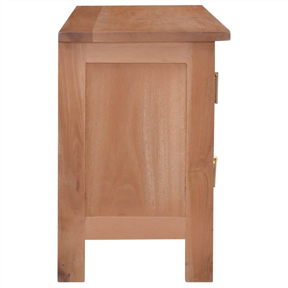 TV Cabinet 100x30x45 cm Solid Mahogany Wood