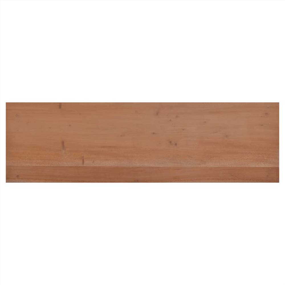 TV Cabinet 100x30x45 cm Solid Mahogany Wood