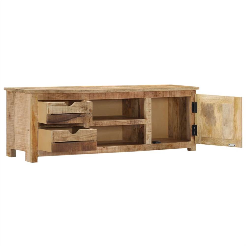 TV Cabinet 120x30x40 cm Solid Mango Wood