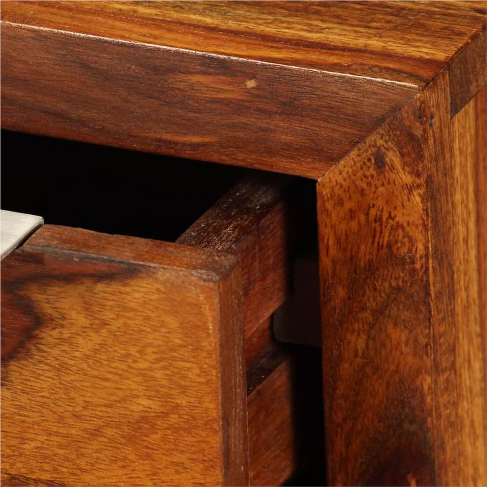TV Cabinet Solid Sheesham Wood 120x30x30 cm