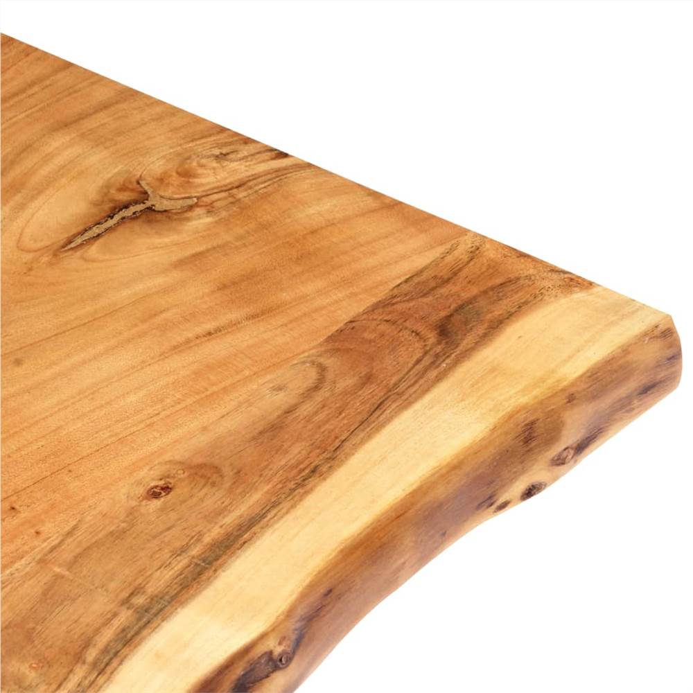 Table Top Solid Acacia Wood 100x60x3.8 cm