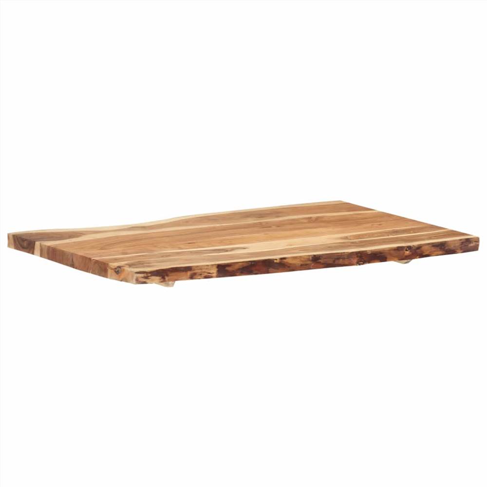 Table Top Solid Acacia Wood 100x60x3.8 cm