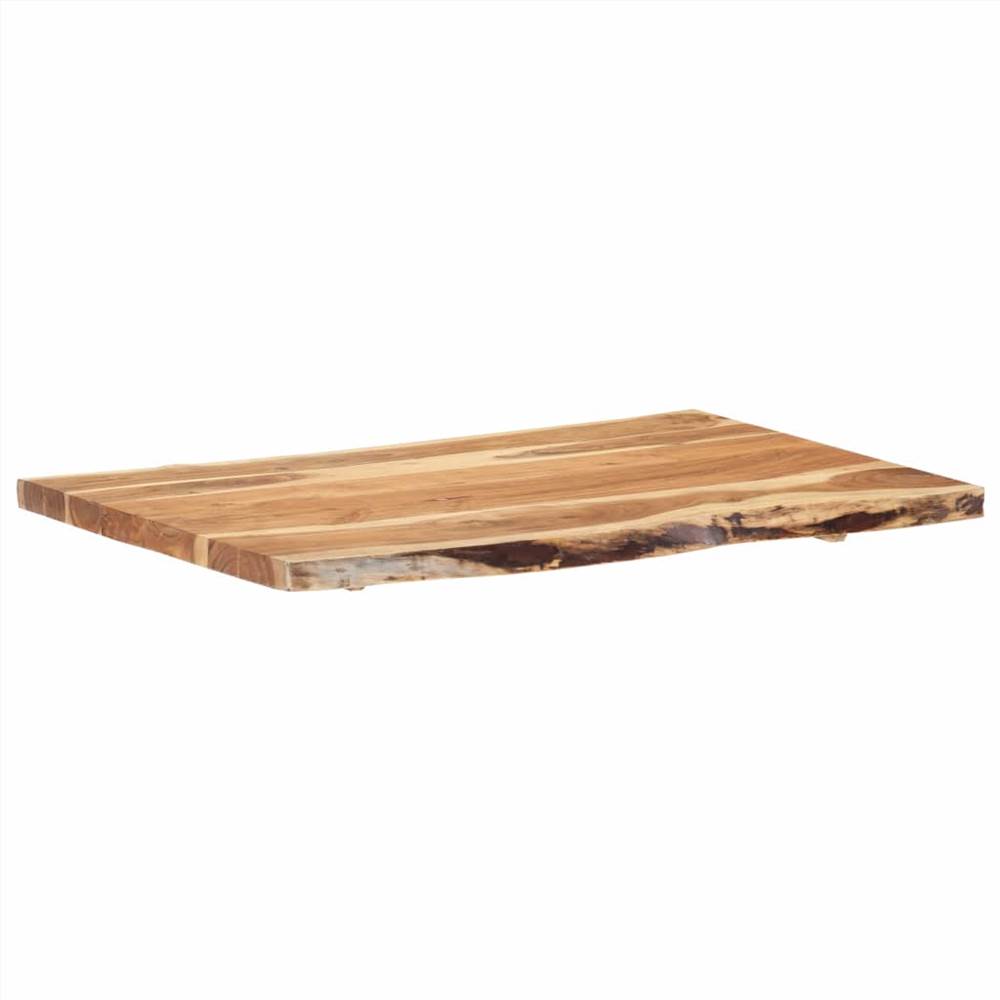 Table Top Solid Acacia Wood 100x60x3.8 cm