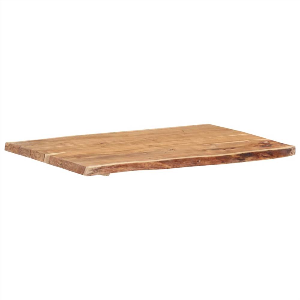 Table Top Solid Acacia Wood 100x60x3.8 cm