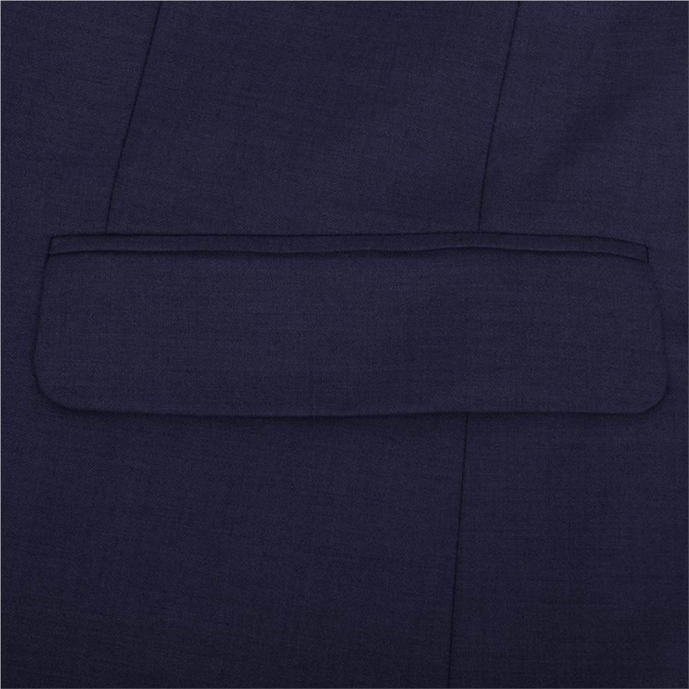Three Piece Men’s Business Suit Size 48 Navy Blue