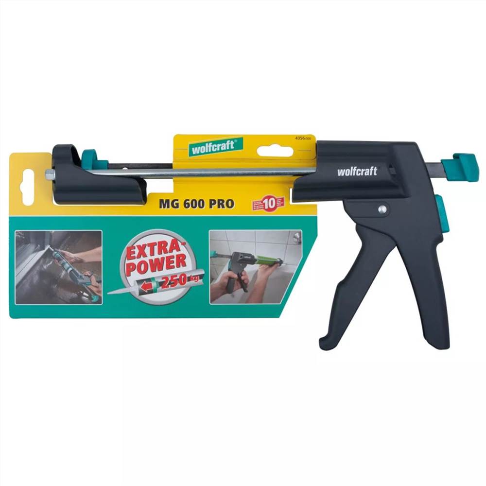 wolfcraft Mechanical Caulking Gun MG 600 PRO 4356000