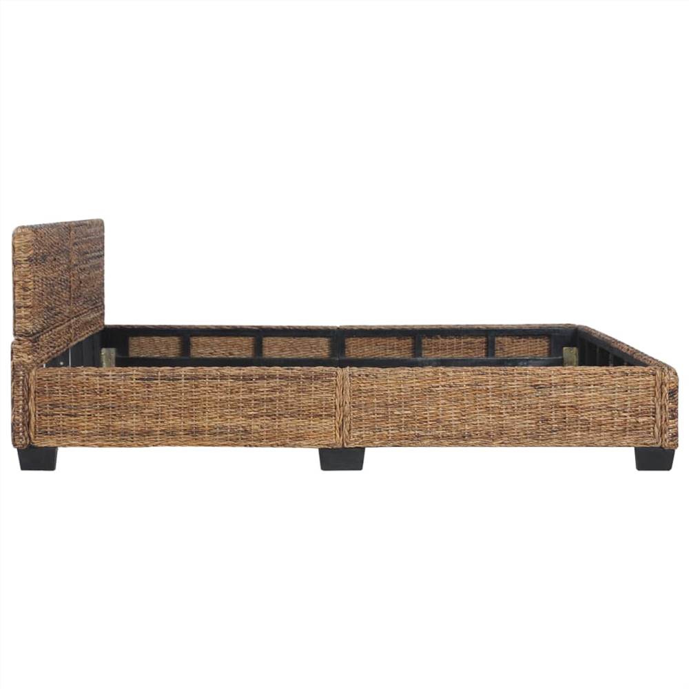 Bed Frame Natural Rattan 160x200 cm