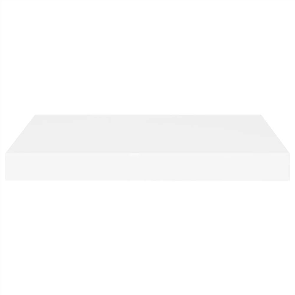 Floating Wall Shelves 4 pcs White 40x23x3.8 cm MDF