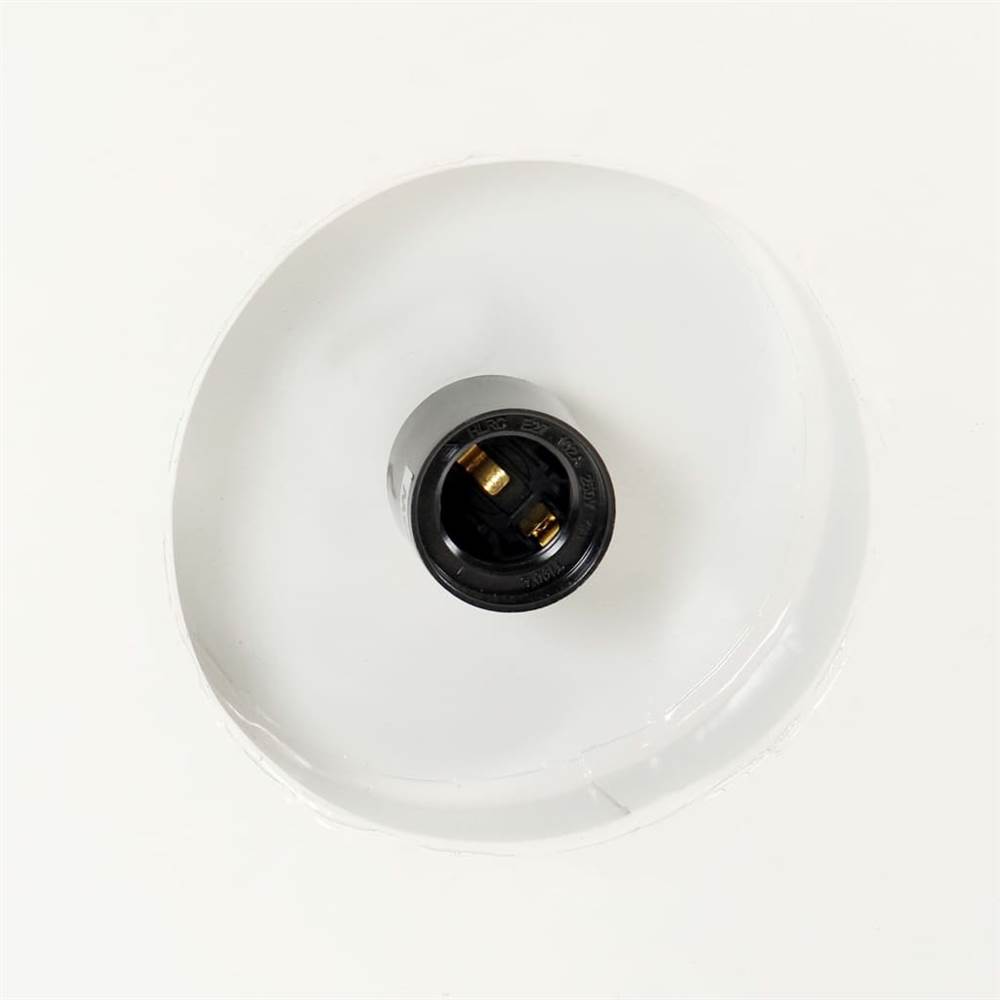 Industrial Hanging Lamp 42 cm White E27