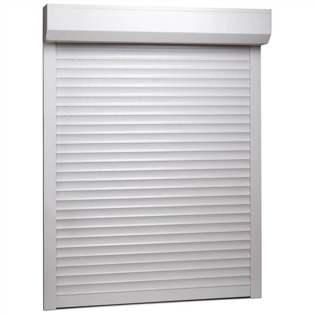 Roller Shutter Aluminium 120x150 cm White